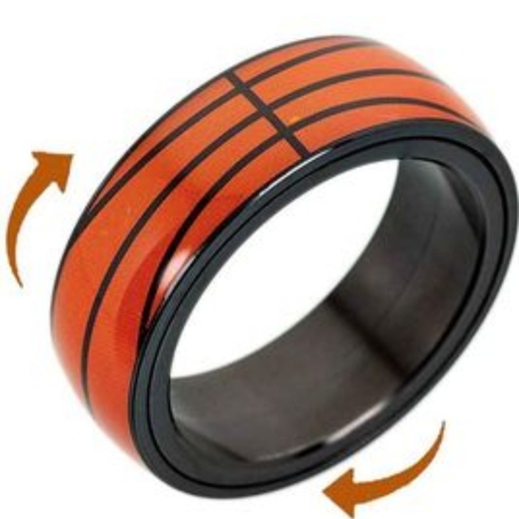 New stainless steel rotating spinner basketball rings by 6 through 12 - Picture 2 of 2